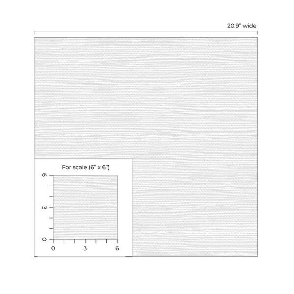 NextWall Faux Grasscloth Paintable Peel and Stick Wallpaper 20.9 in