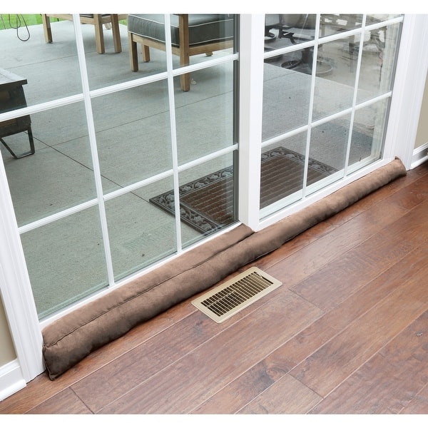 Shop Home District Sliding Door Draft Dodger Weighted