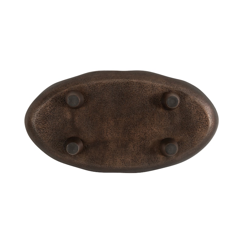 Kate and Laurel Alessia Oval Decorative Tray