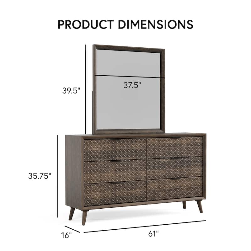 Furniture of America Orelo Modern 5-Piece Dark Brown Extended Wall Panel Bedroom Set with Reading Lights