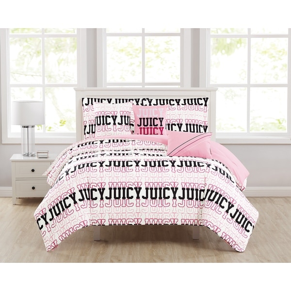 Juicy Couture Cassandra 6-Piece Reversible Set, King. Opens flyout.