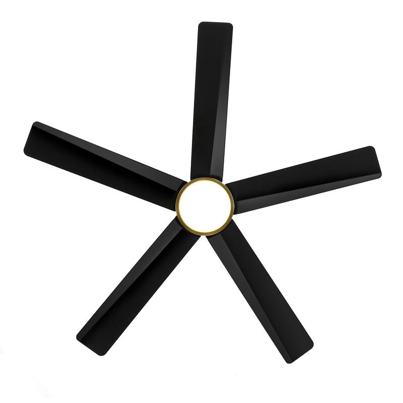 Breezary 65"/52"/42" 5-Blade LED Ceiling Fan with Light Kit and Remote