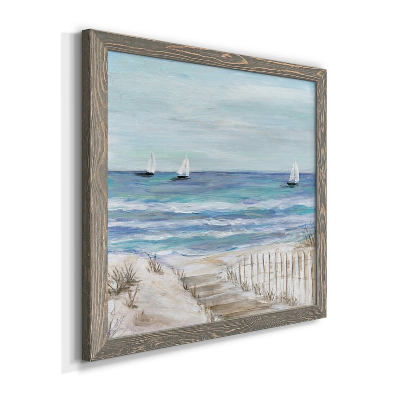 Gulf Shores III-Premium Framed Canvas - Ready to Hang