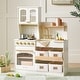 preview thumbnail 1 of 7, Tiny Land® Serenity Play Kitchen - Cream White