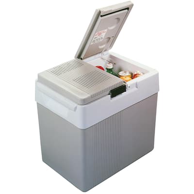 Koolatron Thermoelectric Iceless 12V Cooler/Warmer 33 qt (31 L), Gray