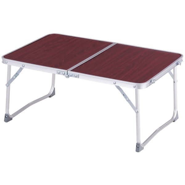 Shop Costway Portable Folding Table Car Bed Sofa Laptop Notebook