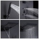 preview thumbnail 5 of 6, Pressure Balance Waterfall Multi-Function Complete Shower System With Body Sprays