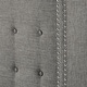 preview thumbnail 5 of 15, Melina Linen Tufted Wingback Headboard by iNSPIRE Q Bold