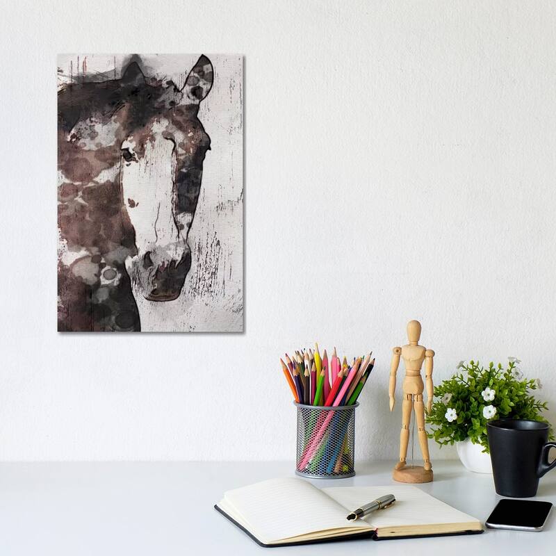 iCanvas "Gorgeous Horse IV" by Irena Orlov Canvas Print - 12x8x0.75