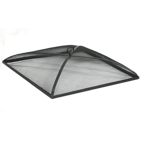 Shop Sunnydaze Spark Screen 24 Square Heavy Duty Steel Mesh Fire