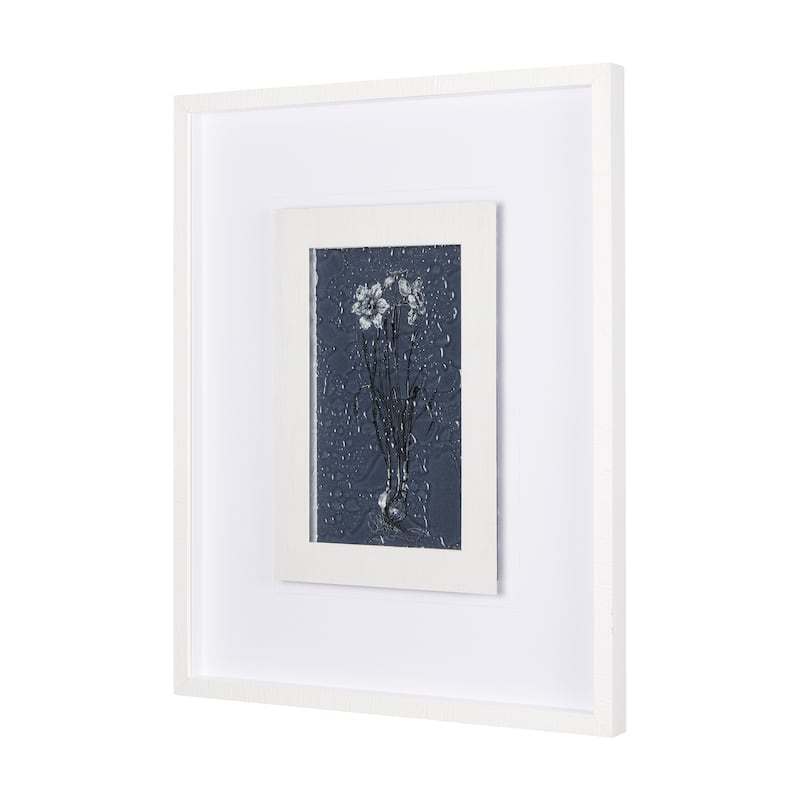 Botanical Sketches II (Blue) Framed Art Print