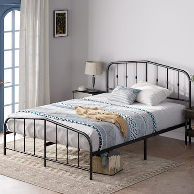 Priage by ZINUS Traditional Metal Platform Bed Frame
