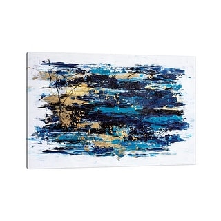 iCanvas "Blue Tide" by Nikki Chauhan Canvas Print - Bed Bath & Beyond ...