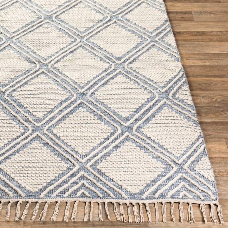 Livabliss Malia Handmade Moroccan Trellis Area Rug