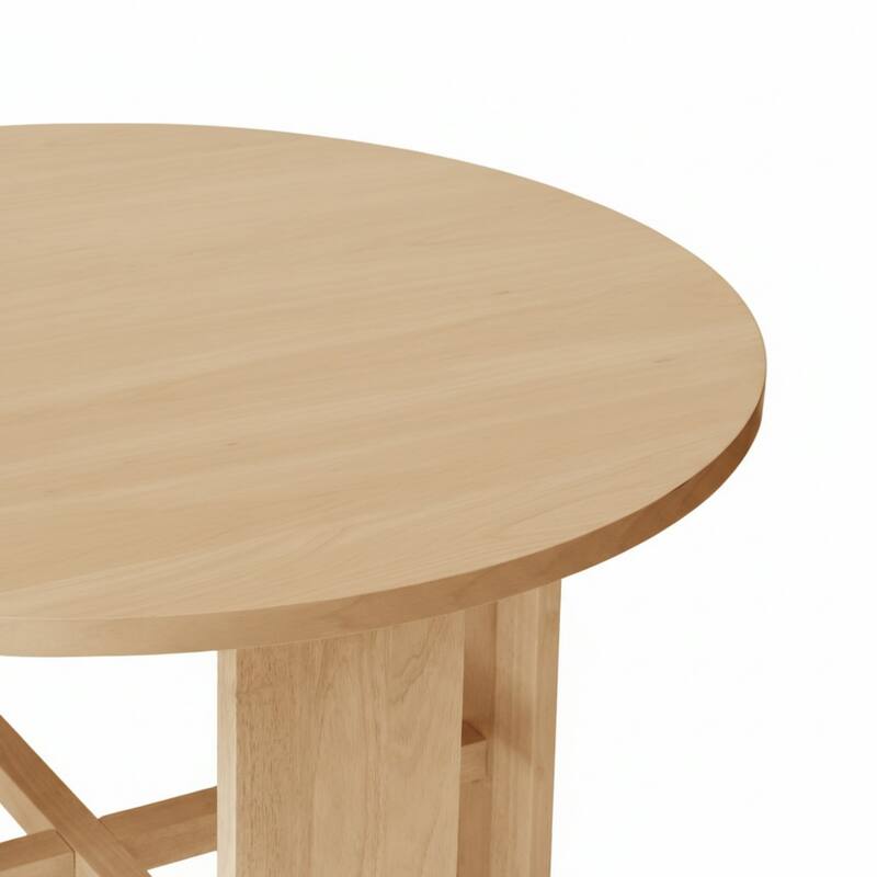 Christopher Knight Home - Natural Finish Round Dining Table