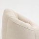preview thumbnail 70 of 101, Microfiber High-Density Foam Bean Bag Lounge Chairs with Removable Footrest