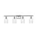 Option Brushed Satin Nickel / Clear