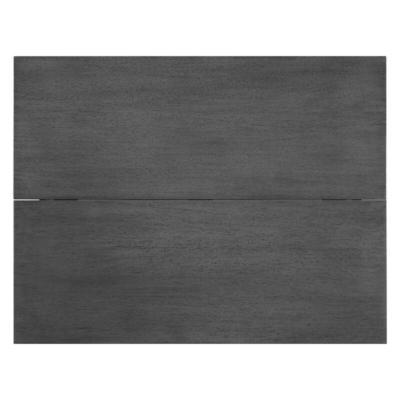 Roomfitters Farmhouse Wood Extendable Dining Table with Drop Leaf, Space-Saving Kitchen Table for Small Places