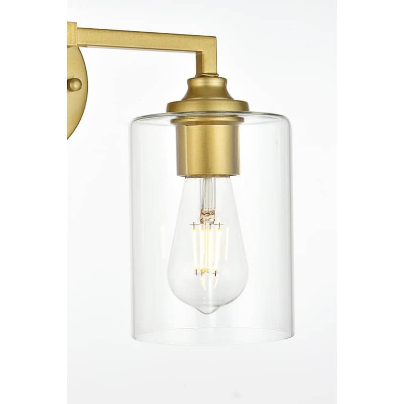 Elegant Lighting LD7315W14 Mayson 2 Light 10" Tall Bathroom Sconce