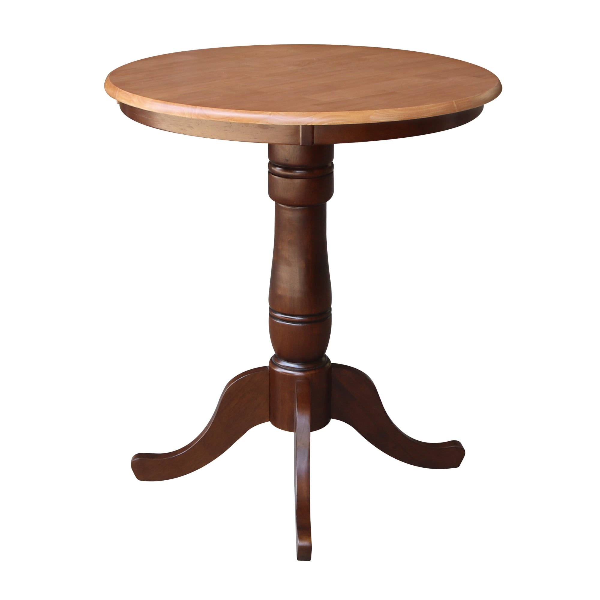 30 round pedestal shop table