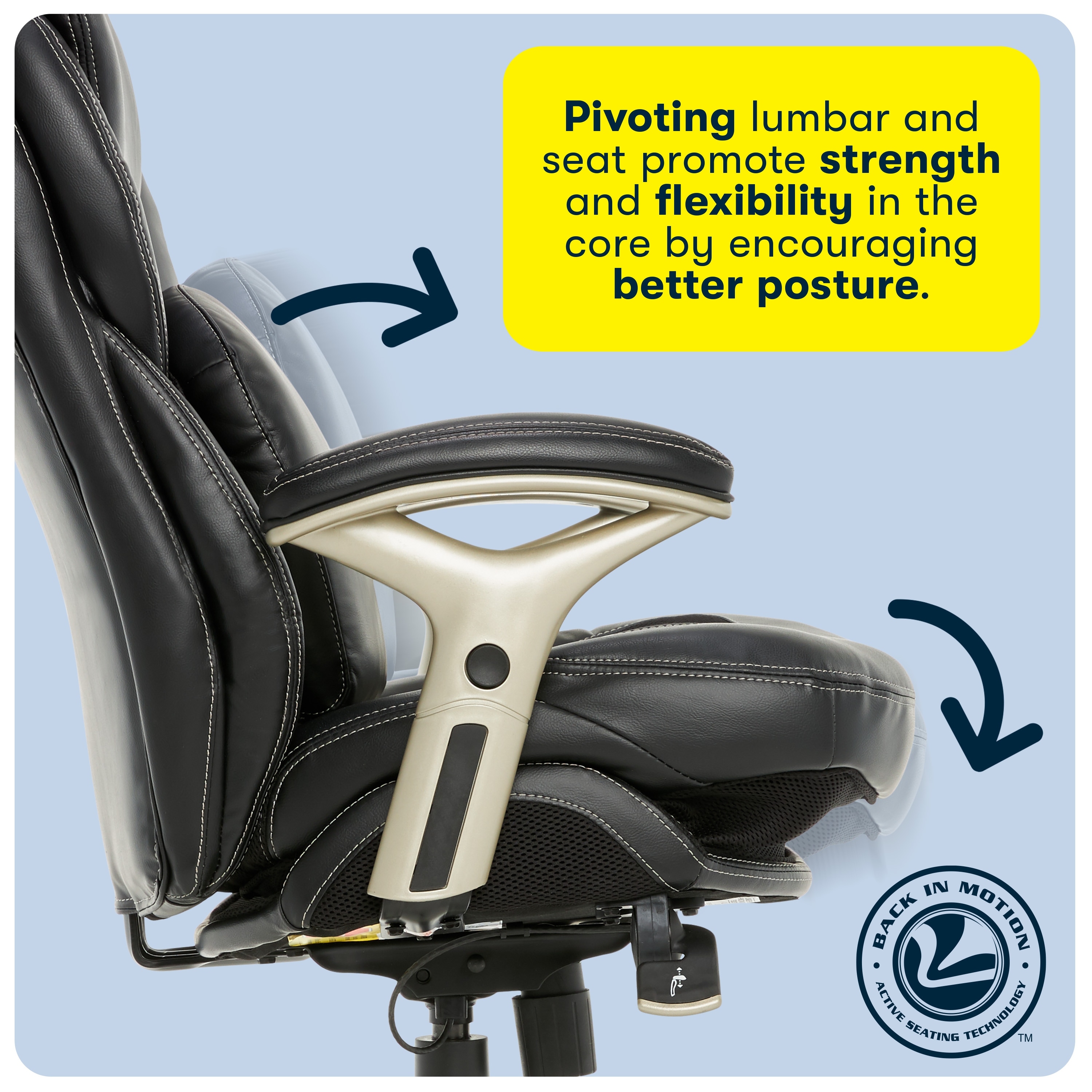 Serta works hotsell ergonomic executive chair