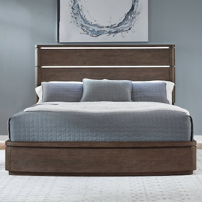 Liberty Furniture Cascade Falls LED Panel Bed - California King, King, Queen
