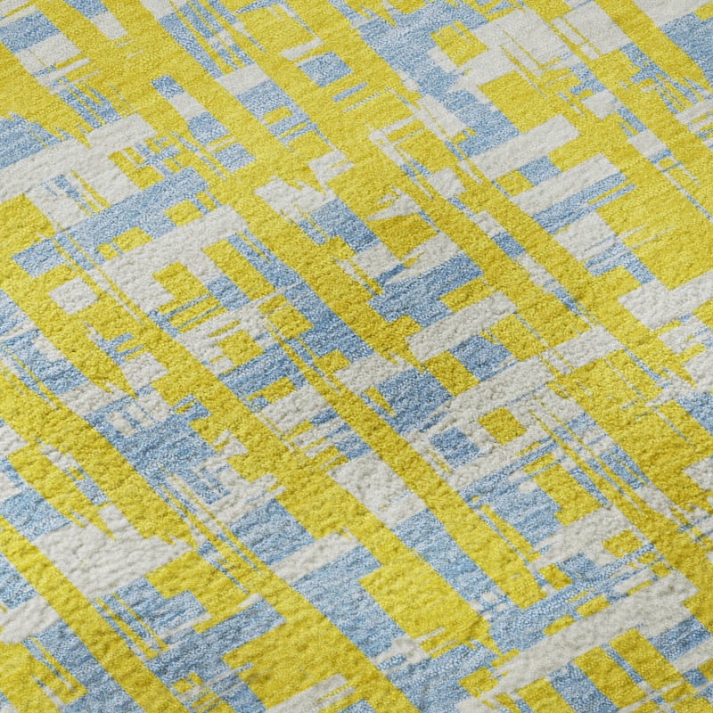 Premium Washable Super Soft Abstract Weave Mayfield Rug