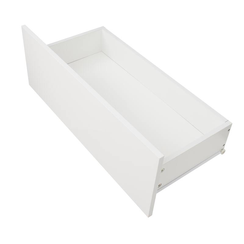 GDF Studio - Hermey Modern Entertainment TV Stand with LED Lights and Storage