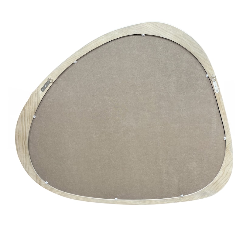 Solid Wood Mirror Asymmetrical Wall Mirror