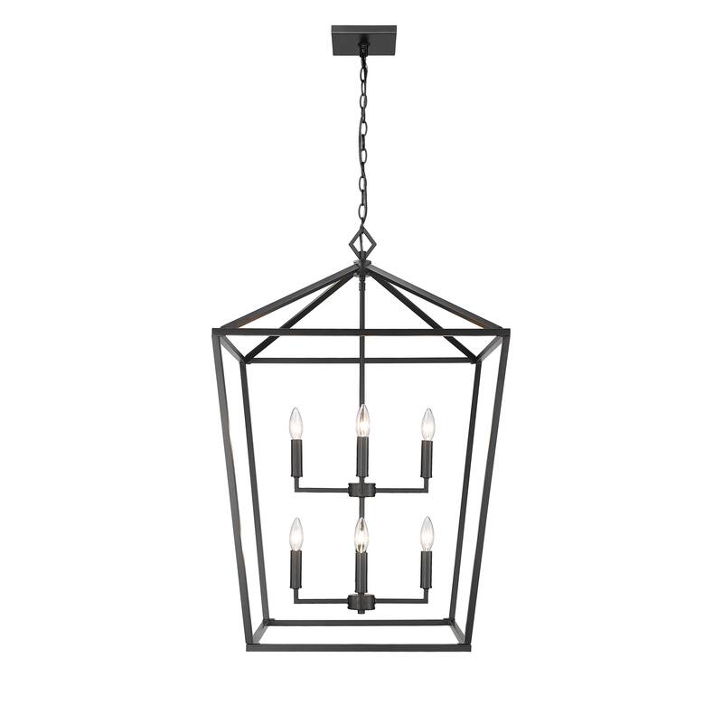 Millennium Lighting 8 Light Pendant Fixture in Multiple Finishes