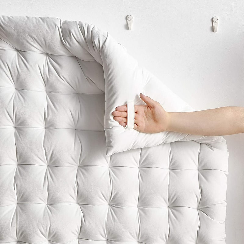 Rainha® Cushion Tufted College Headboard by DormCo