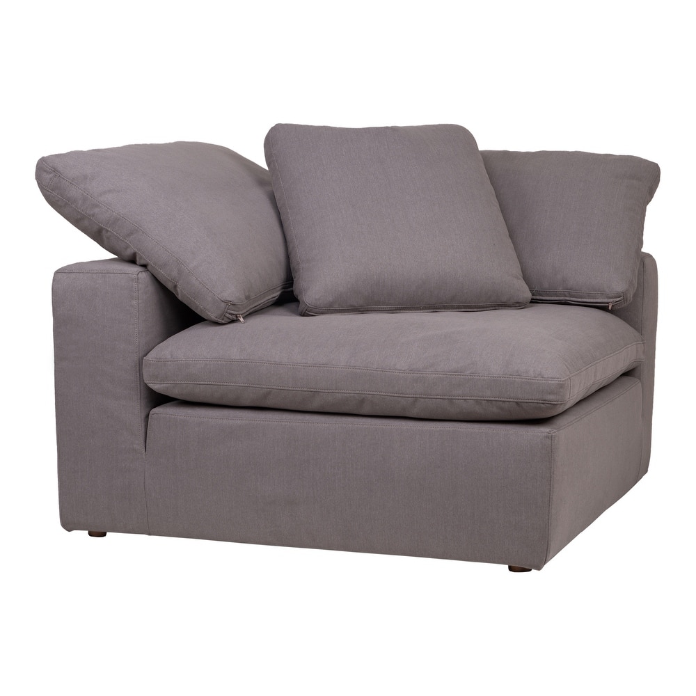 Aurelle Home Corbin Modern Modular Sectional Piece - Corner Chair
