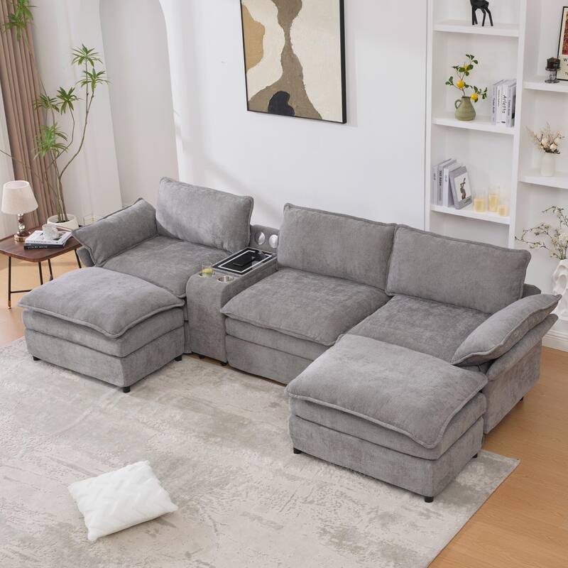 U Shaped Modular Sectional Sofa