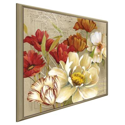 "Jardin I" by Carol Robinson Print on Floating Canvas