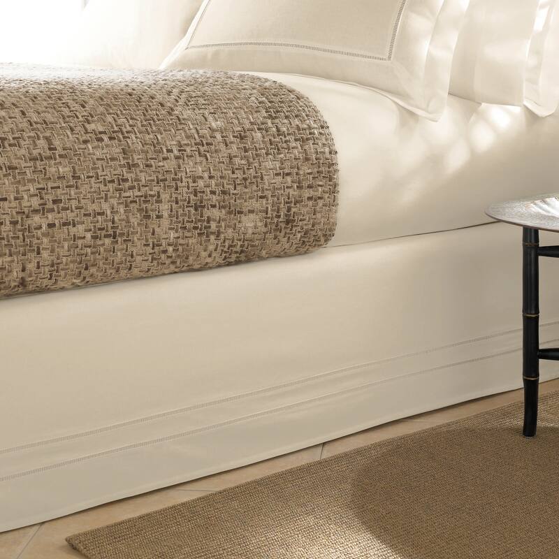 Linenweave Hemstitch 15 Inch Bed Skirt