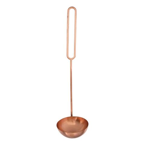 Stainless Steel Ladle, Copper Finish