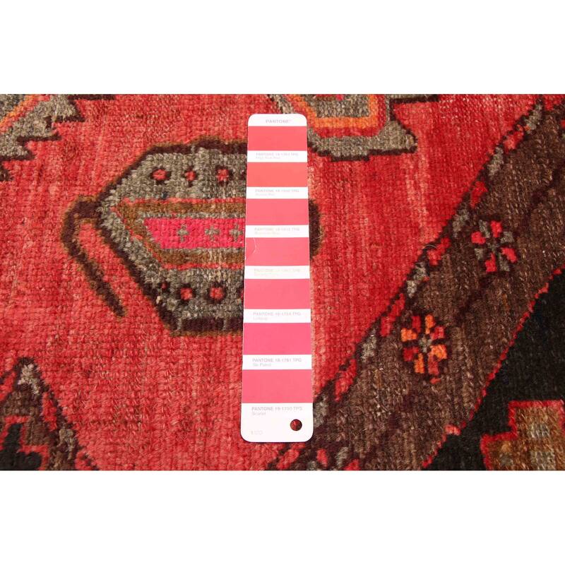 ECARPETGALLERY Hand-knotted Konya Anatolian Red Wool Rug - 4'3 x 6'11