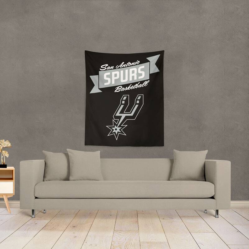 NBA Premium Spurs Printed Wall Hanging - 34"x40"