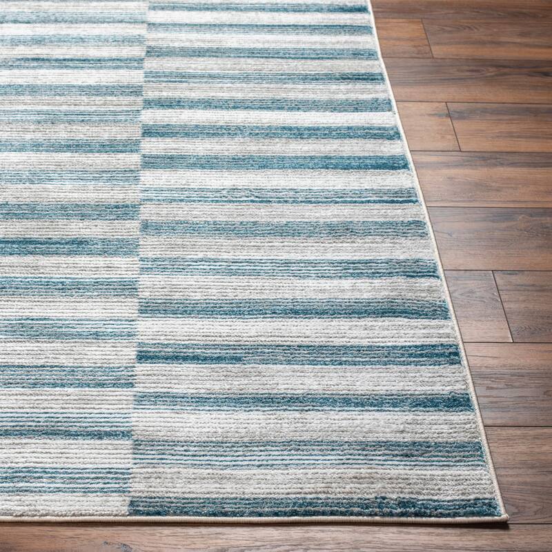 Livabliss San Fran Casual Checkered Area Rug