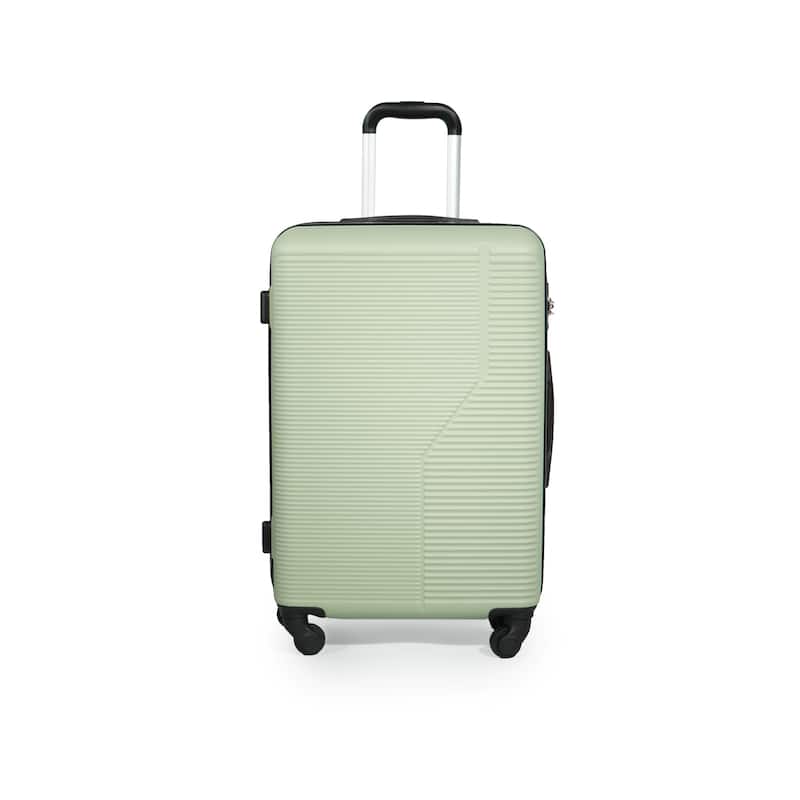 3-Piece Luggage Set ABS Lightweight & Durable Suitcase with Spinner Wheels, TSA Lock, (20/24/28)