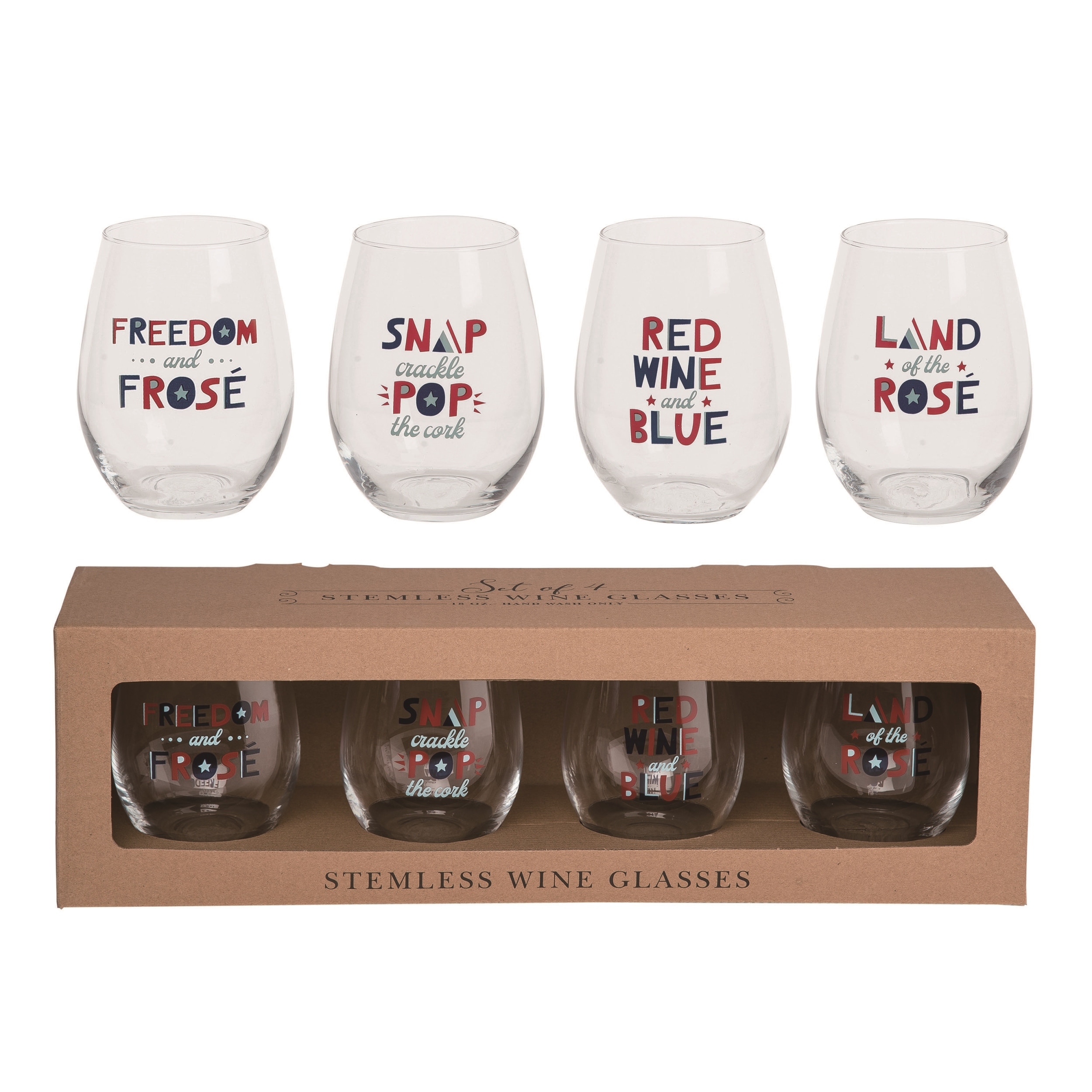 Transpac Wine Glasses - Bed Bath & Beyond