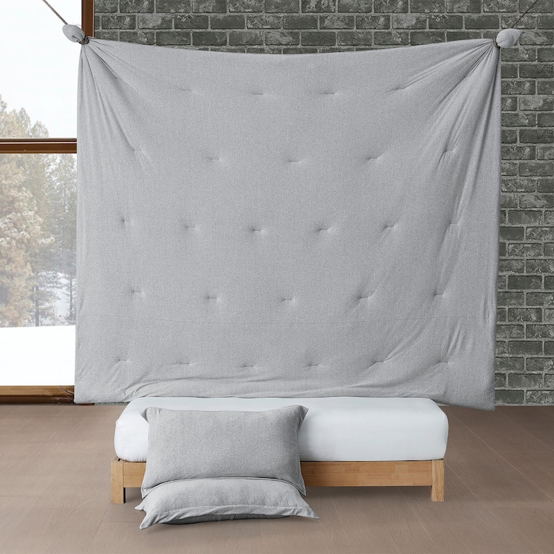 Sweater Weather® - Coma Inducer® Oversized Comforter Set - Glacier Gray