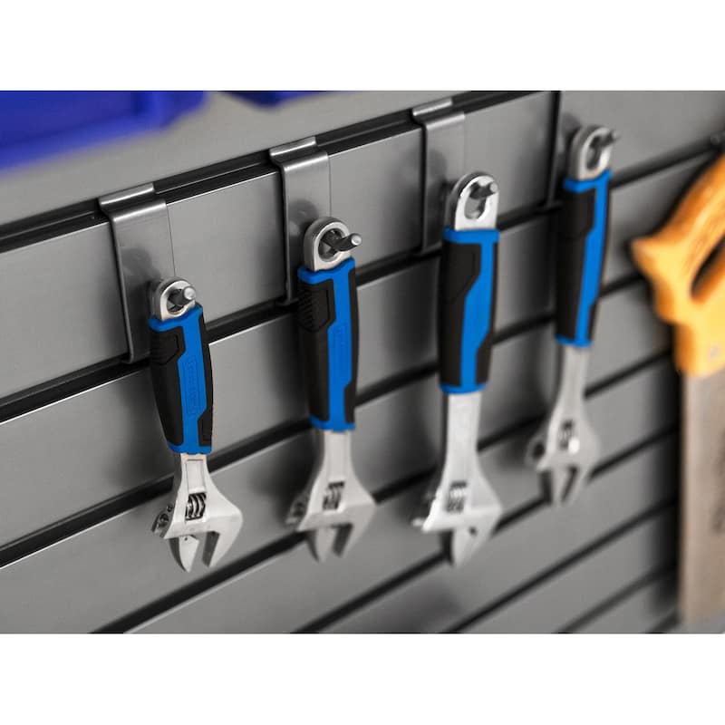 NewAge Products Slatwall Accessories - 1" Single Hooks (Pack of 6)