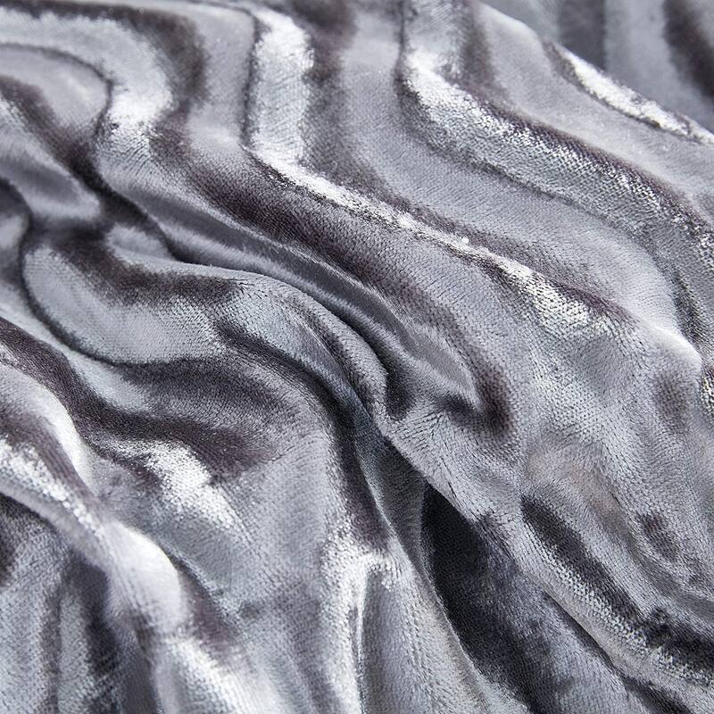 Intoxicated - Coma Inducer® Oversized Comforter Set - Velvety Gray