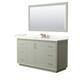 Option Light Green, Bronze Trim, Giotto Quartz Top