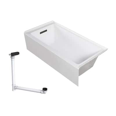 Transolid UATLN603215-L Unity 60" x 32" Three Wall Alcove Acrylic