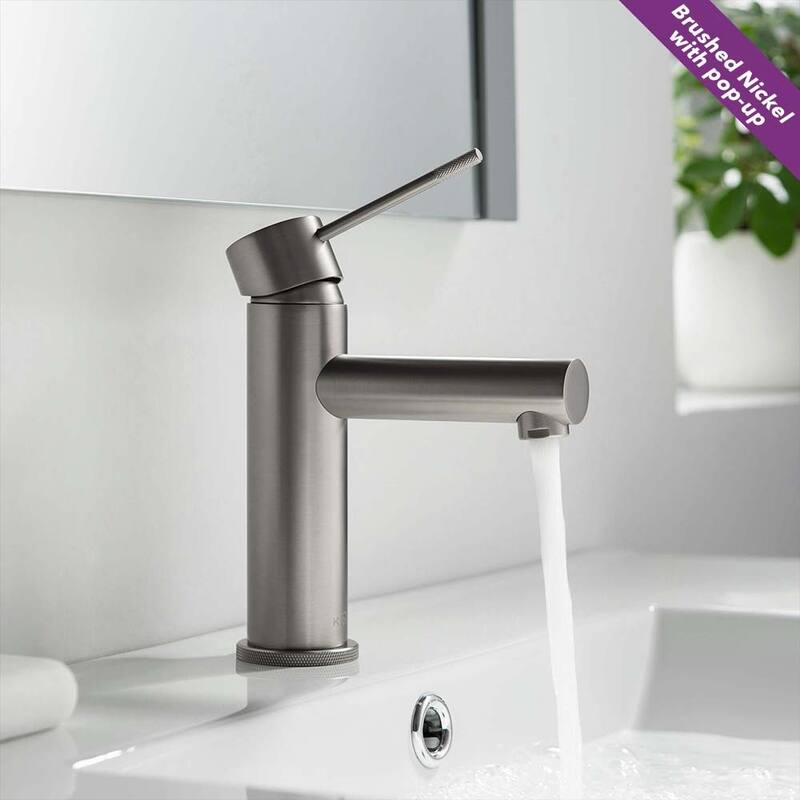 Luxury Solid Brass Single Hole Bathroom Faucet