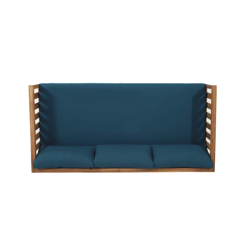 Christopher Knight Home - Elysian Patio Acacia Wood Coffee Table and Daybed Set
