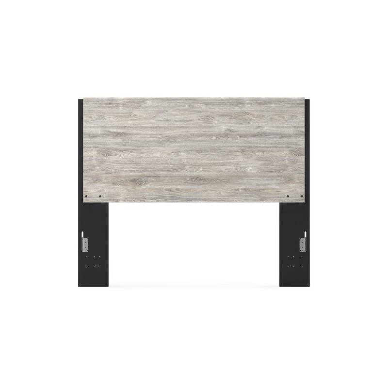 Signature Design by Ashley Vessalli Gray/Black Queen Panel Headboard