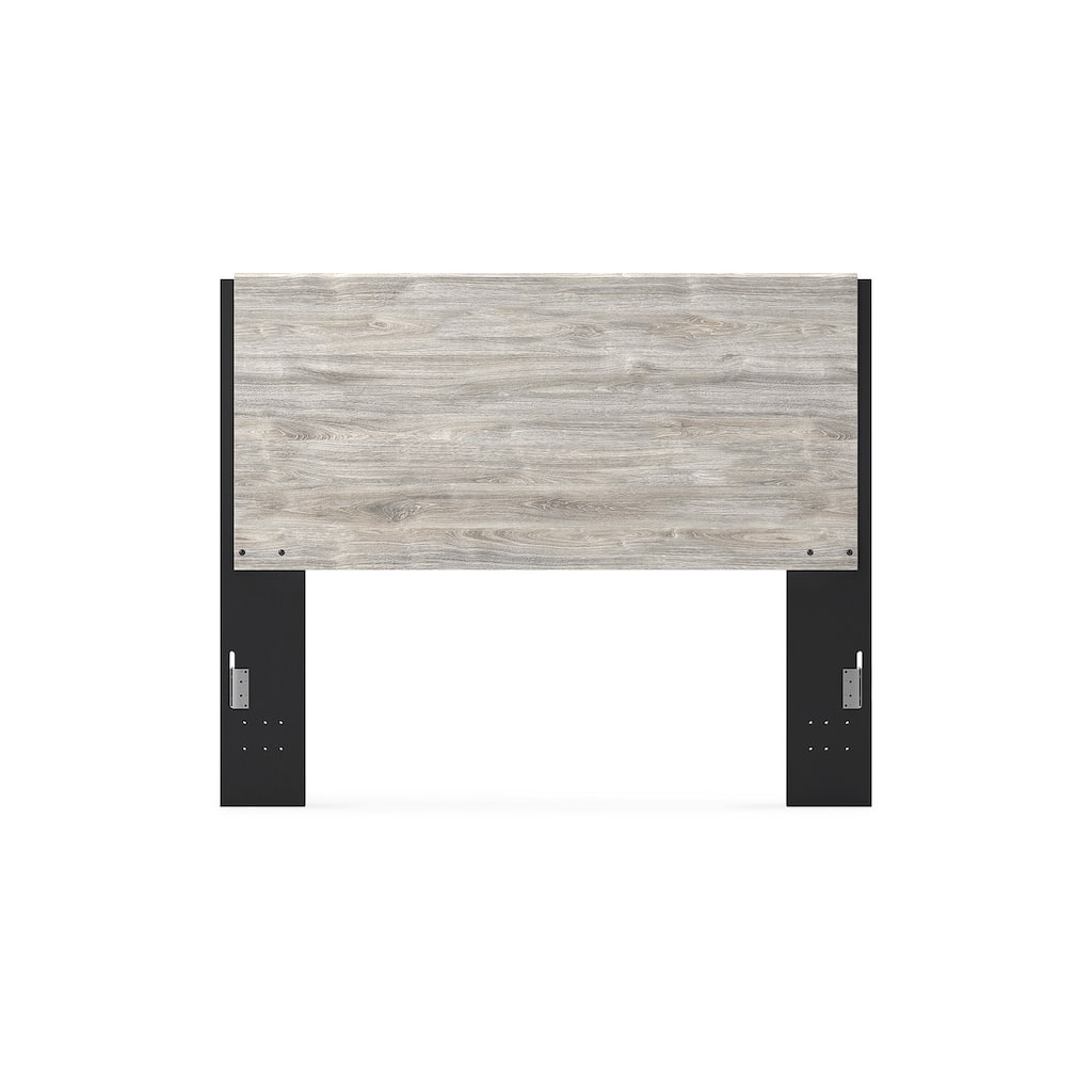 Signature Design by Ashley Vessalli Gray/Black Queen Panel Headboard